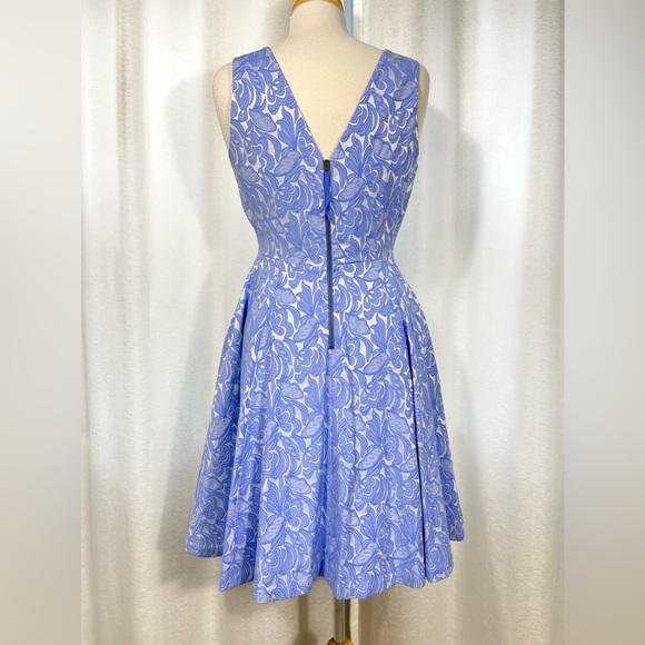 ANTHROPOLOGIE - Maeve Jacquard Claribel Dress - Picture 6 of 10